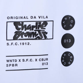 Camiseta Santos Som das Ruas Masculina - Branco